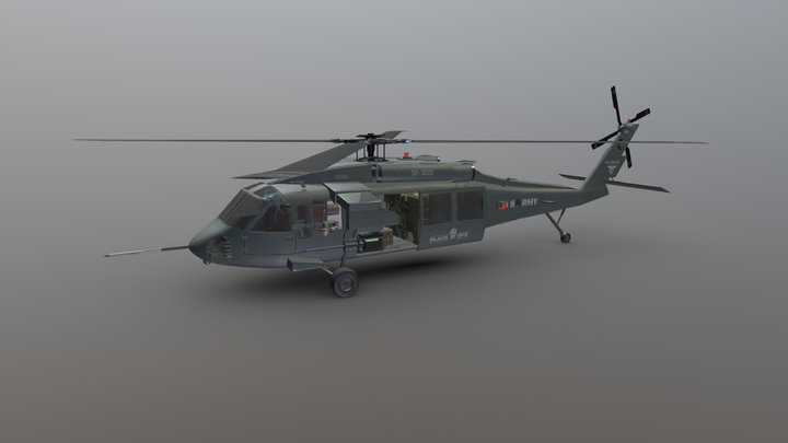 Blackhawk 3D Model