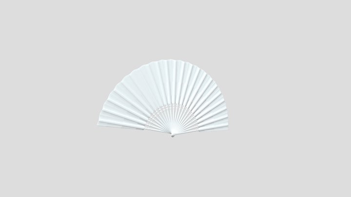 HW2_handfan 3D Model