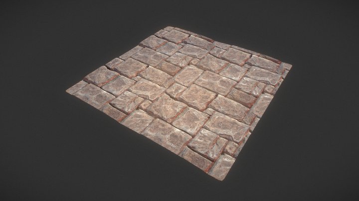 Trim Sheet Floor 3D Model