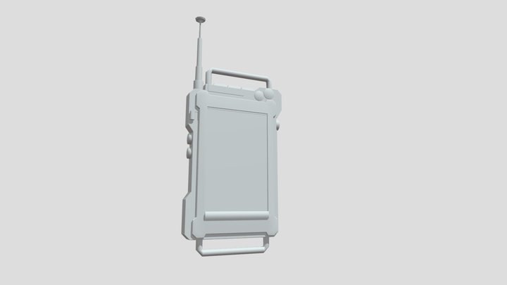 Satellite Phone WIP 3D Model