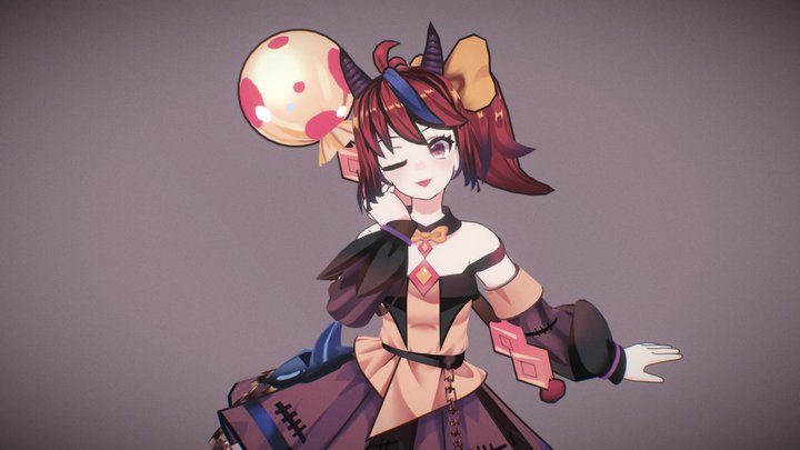 Anime Characters A 3d Model Collection By Fleshmobproductions Fleshmobproductions Sketchfab