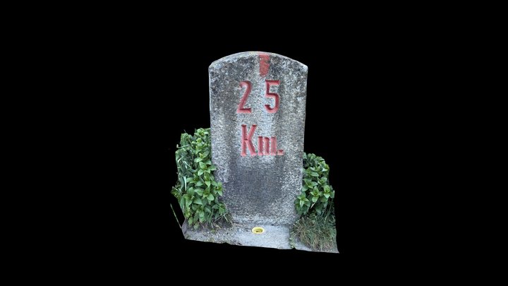 Milestone Wassen - Sustenpass Km 25 – Modelo 3D gratuito STL
