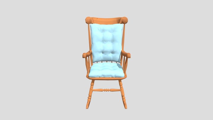 Maple Rocking Chair – Free 3D Model STL