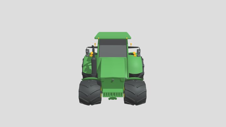 Tractor02 3D Model