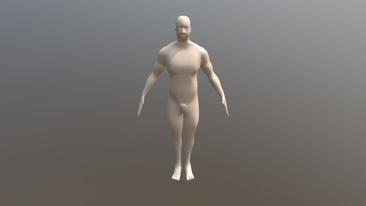 Figura Humana 3D 3D Model