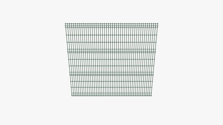 3D панель, 2.23х2.5 м для 3D забора 3D Model