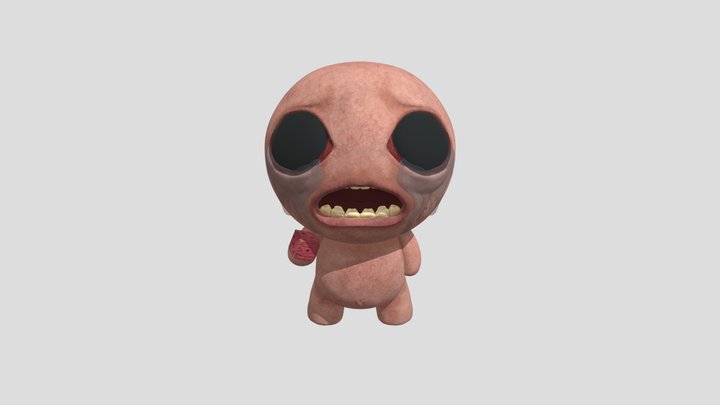 Creepy Isaac 3D Model