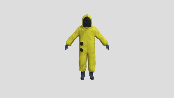 Hazmat suit 3D Model