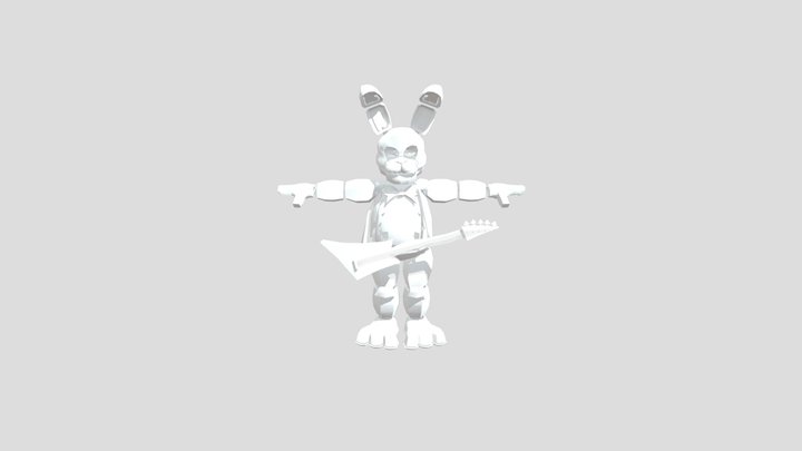 Bonnie fnaf 1 - Download Free 3D model by Tgames (@brandonmartinleon)  [21eb8ec]