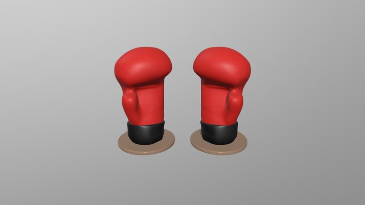 Boxing gloves for 3D printing 3D Model