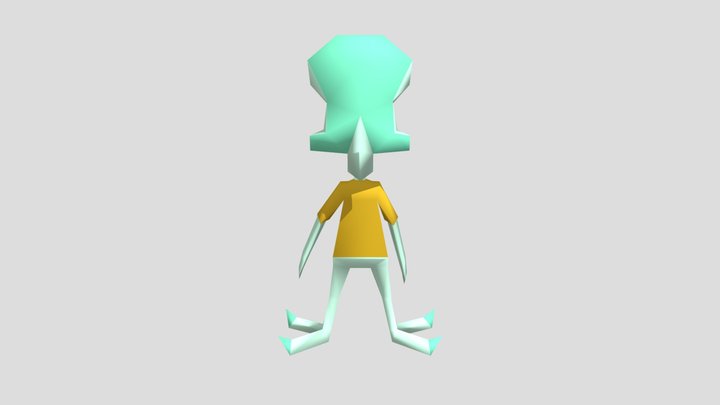 Squidward file 3D Model