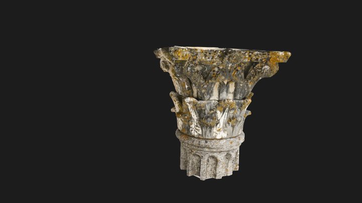 Capital - The Roman Temple of Évora 3D Model