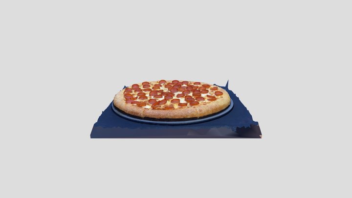 HungryHowies 73 Classic Pepperoni 3D Model