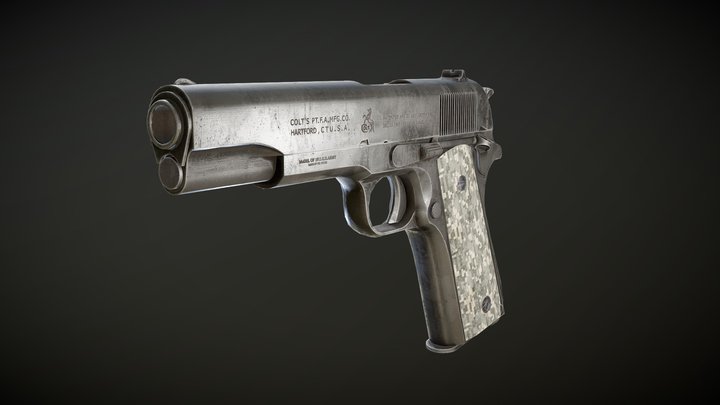 Colt_1911 3D Model