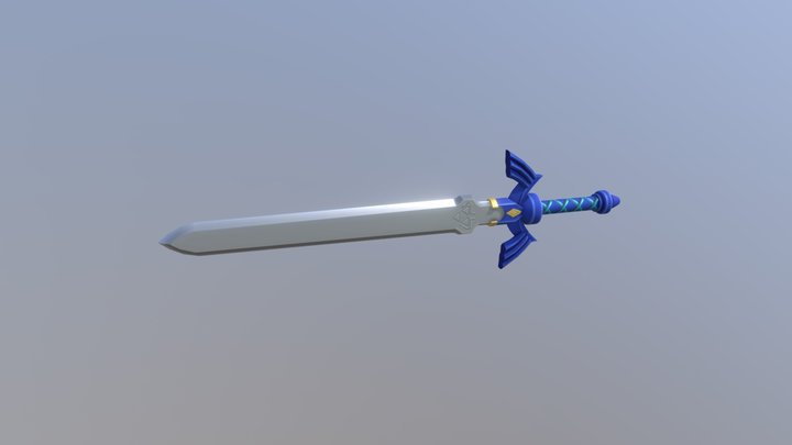 Zelda Master Sword 3D Model