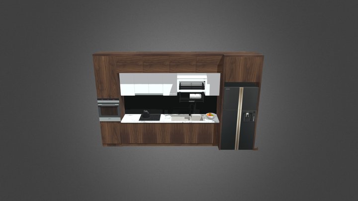 Kitchen Cabinets 3D Model
