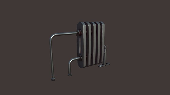 Dishonored Radiator 3D Model