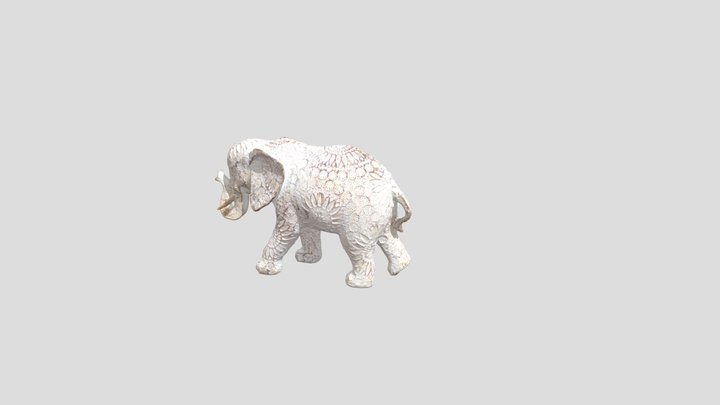 Elephant 1534 3D Model