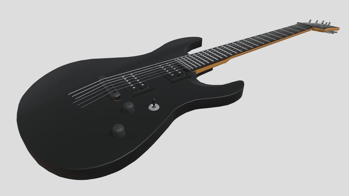 Schecter SGR C1 Electro Guitar 3D Model