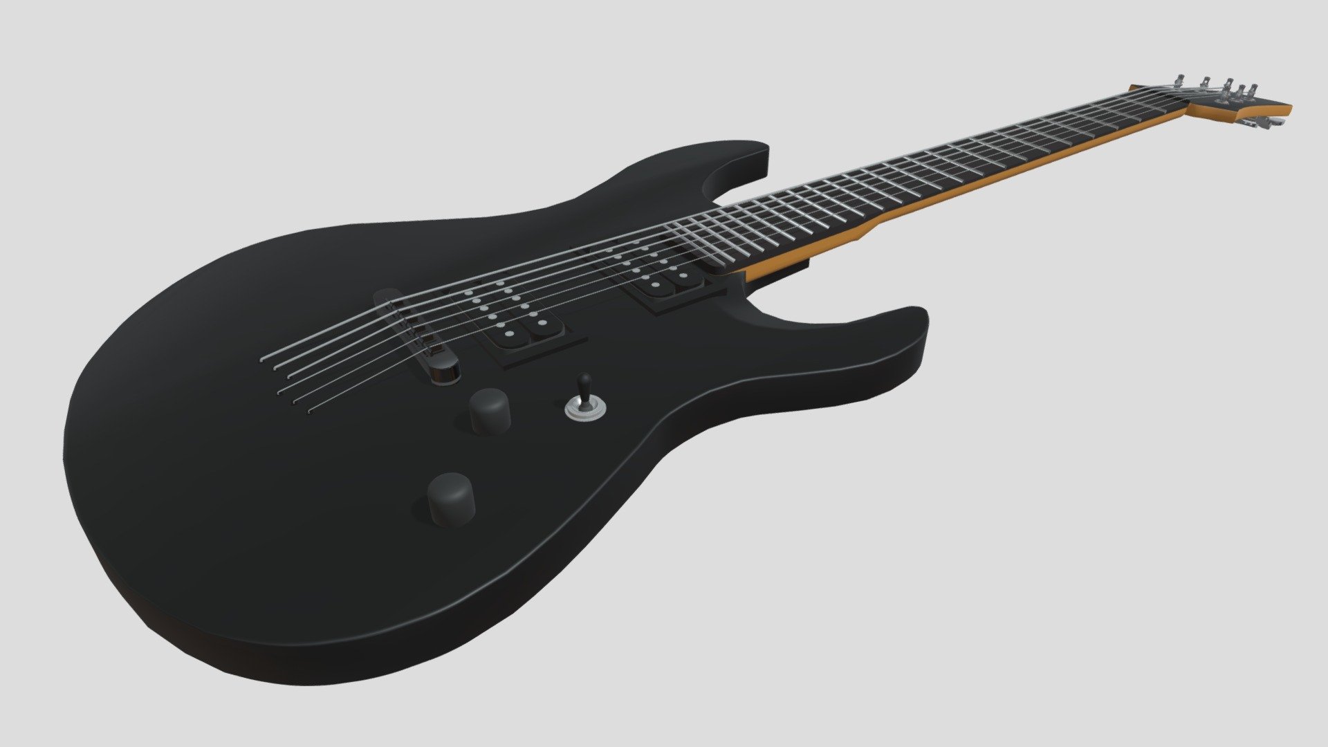 Schecter SGR C1 Electro Guitar - Download Free 3D model by Savalon ...