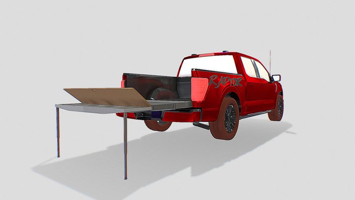 tailgate table 3D Model
