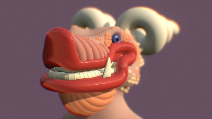 Horny Monster 3D Model