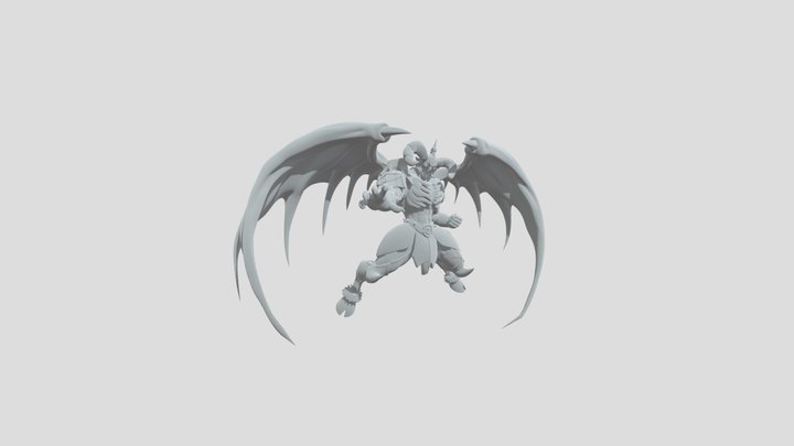 Flamebound Archdemon 3D Model