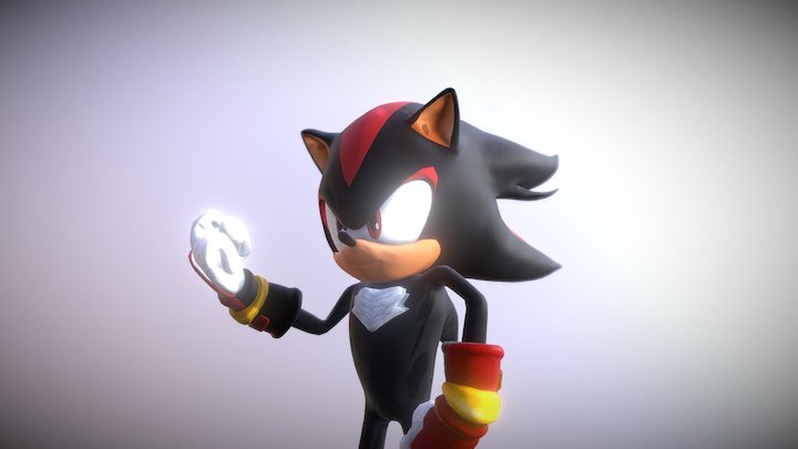 Shadow (Sonic Dash 2) Sonic Boom - Download Free 3D model by