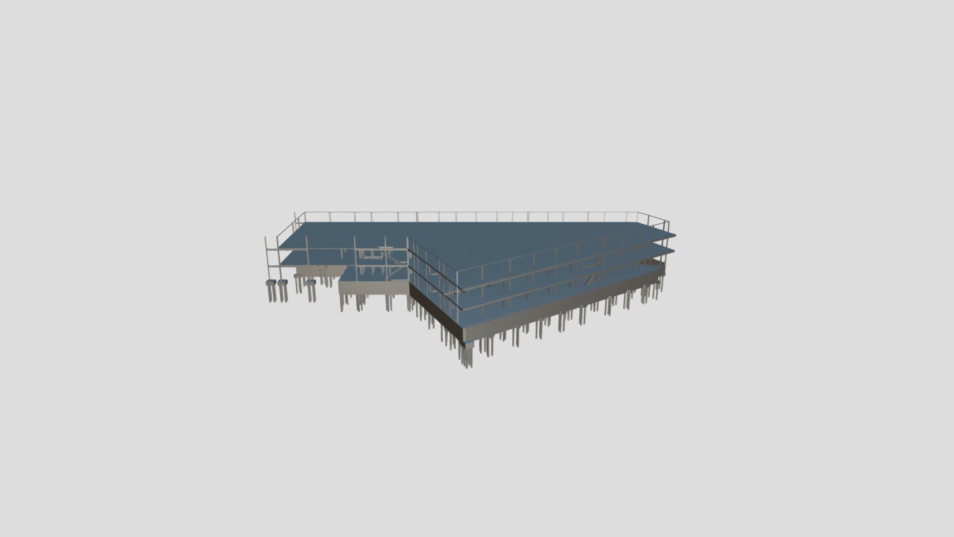 Projeto de Supermercado e Shopping em Xerem