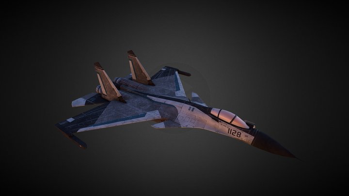 MetalStorm: Aces - Shenyang J-15 3D Model
