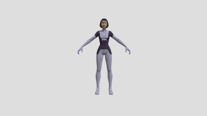 Dupli-Kate-Fortnite 3D Model