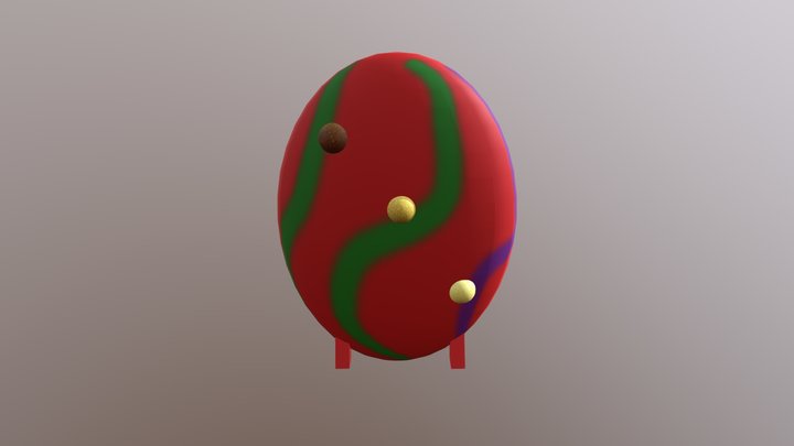 Shield Scketch Fab 3D Model