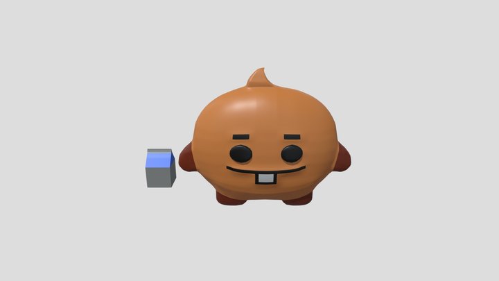 Shooky 3D Model