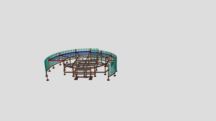 CENTRO DE VELÓRIO 3D Model