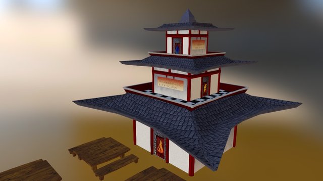 Second House Takayama 3D Model
