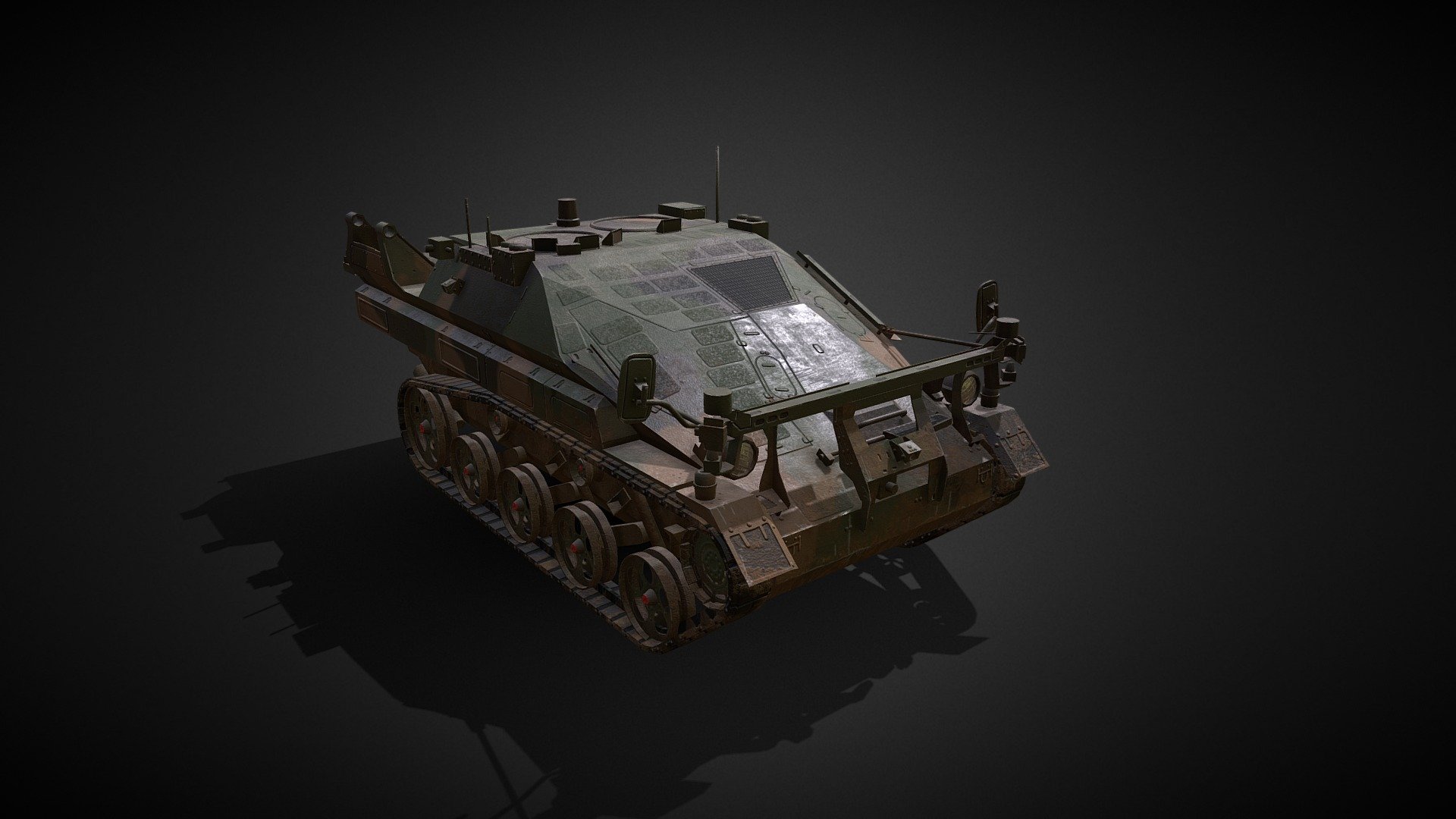 Rheinmetall Wiesel LRV - 3D model by Conor O'Kane (@conorokane ...