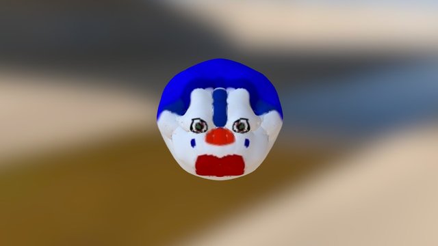 Sculptris Clown 01 3D Model