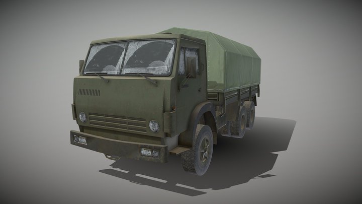 Kamaz 5330 3D Model