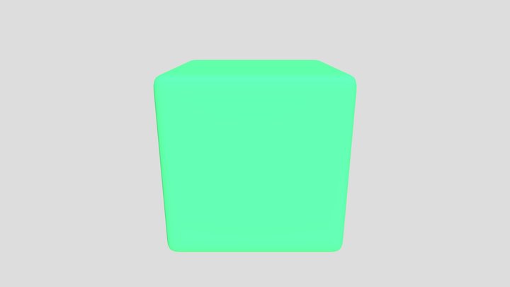 Green square 3D Model