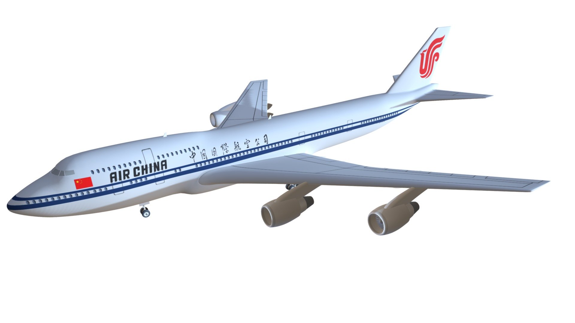 Air China Boeing 747 - Buy Royalty Free 3D model by 3DHorse [e86a871 ...