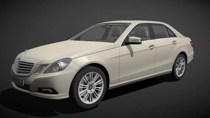 Mercedes e-class w212 – Free 3D Model STL