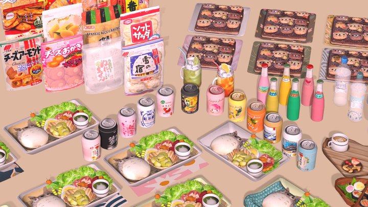 Kawaii Stuff - Made for The Sims 3D Model