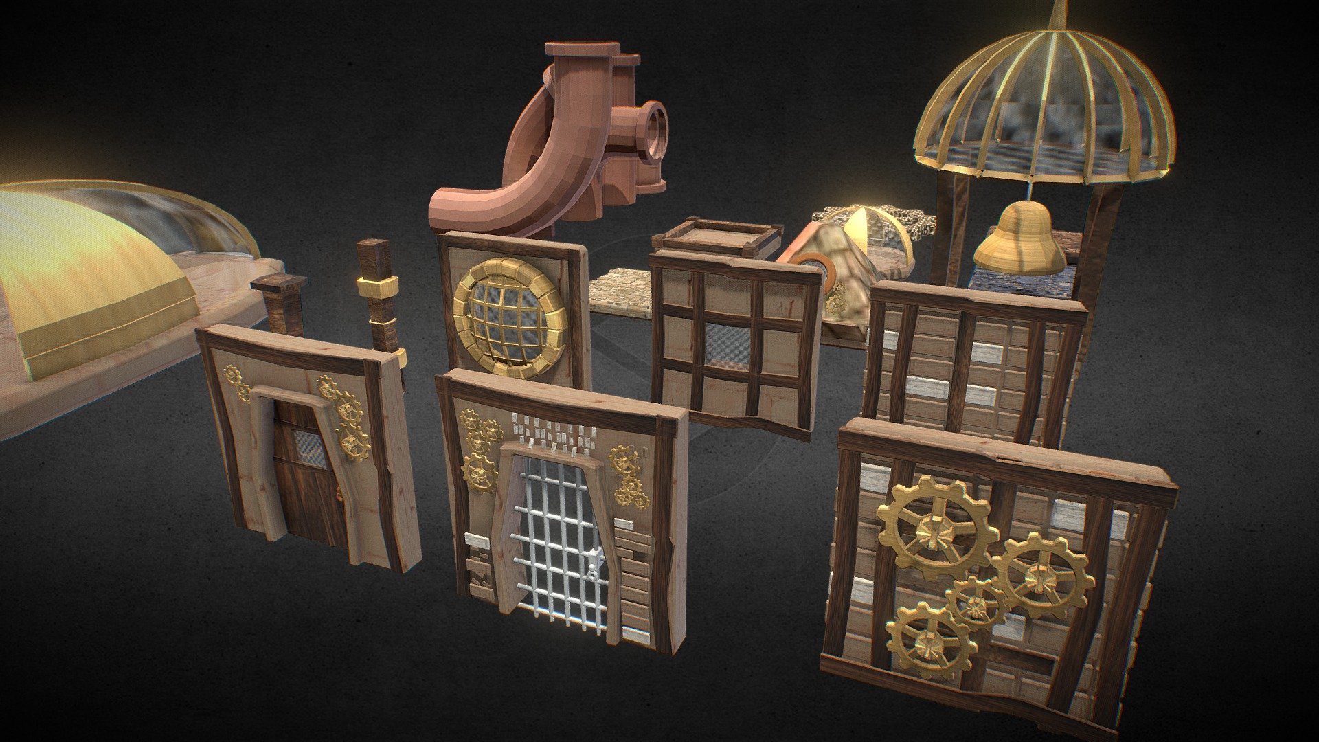 Steampunkpiecesnotonorigin