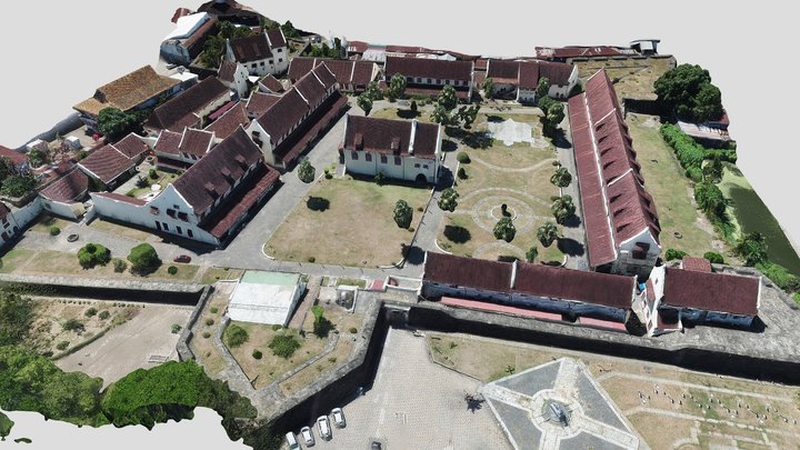 Fort Rotterdam 3D Model