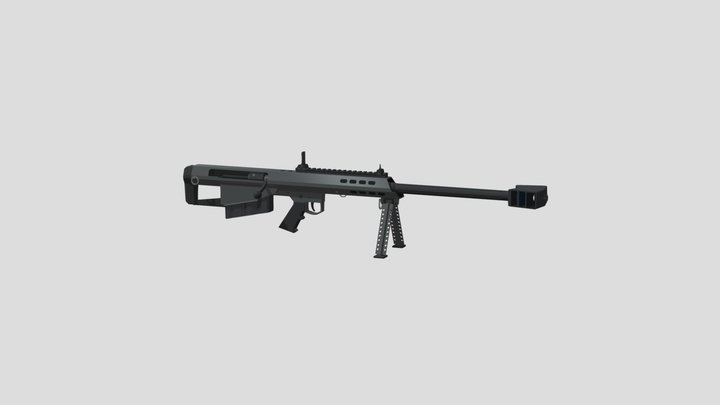 Barrett M95 3D Model