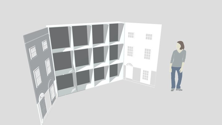 Dickens Dolls House 3D Model