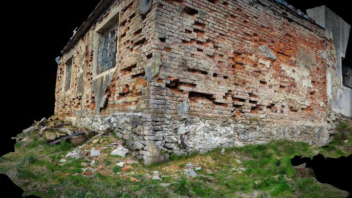 Stronie Śląskie, Stary Gierałtów, Brick wall – Modello 3D gratuito STL