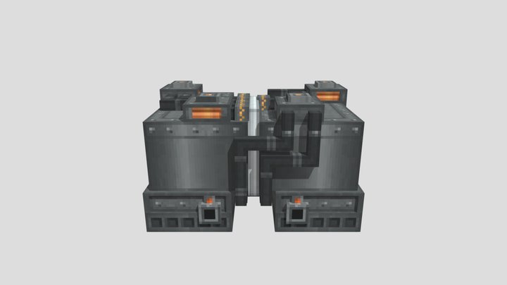 Fluid Battery 3D Model