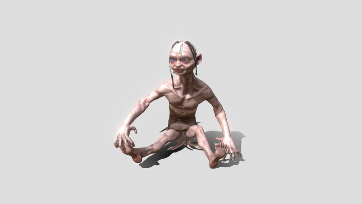 Gollum_full_1 3D Model