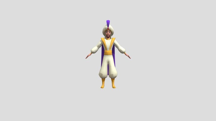 ALADDIN ( PRINCE ) – Kostenloses 3D-Modell STL